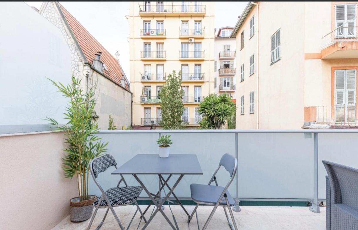Studio Cozy Avec Terrasse N12 นีซ ภายนอก รูปภาพ