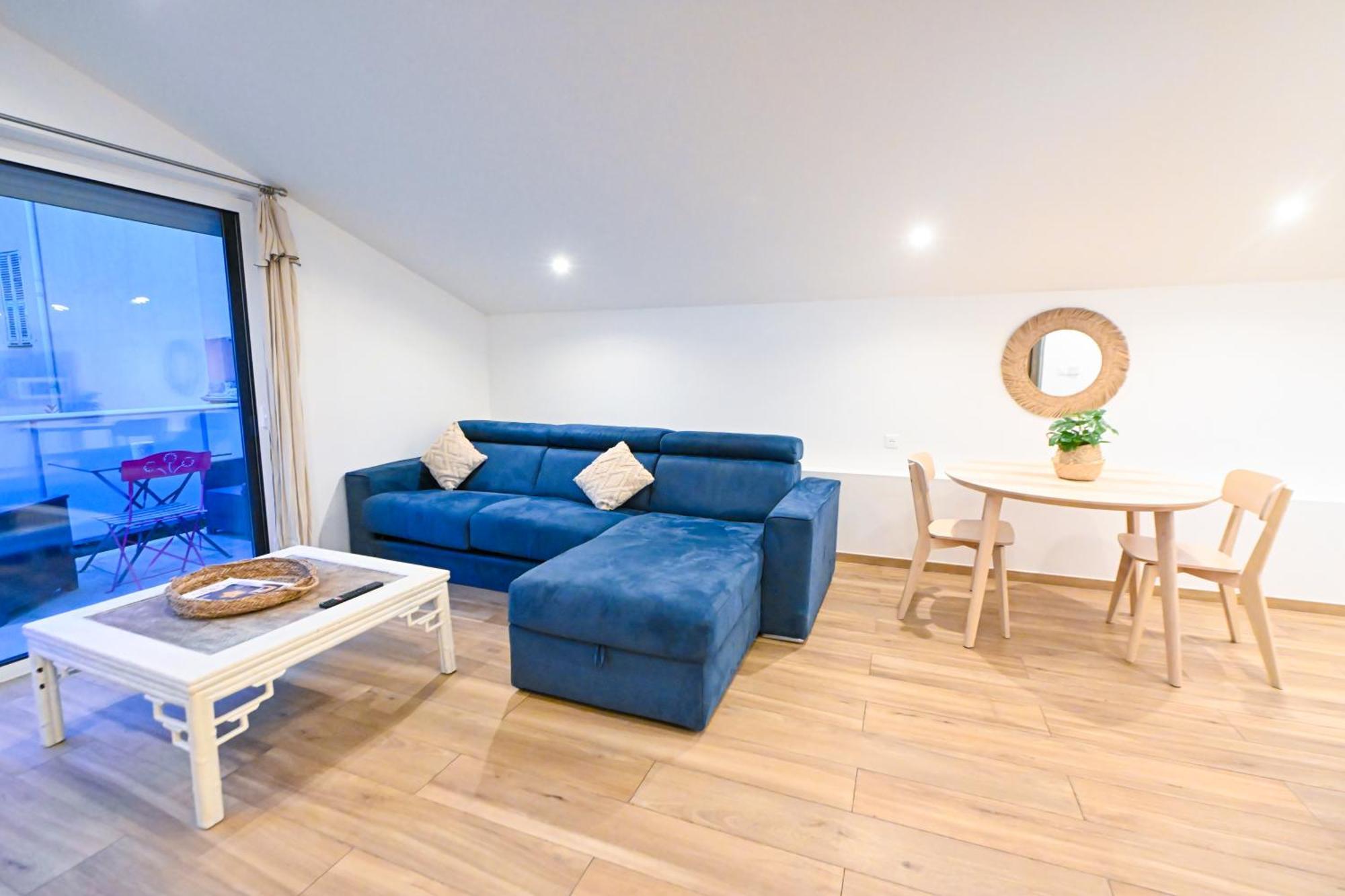 Studio Cozy Avec Terrasse N12 นีซ ภายนอก รูปภาพ